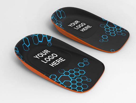 D3O FOOTWEAR PRODUCTS D3O Insoles D3O unique patented and proprietary technologies provide both enhanced protection, versatile and flexible materials for a