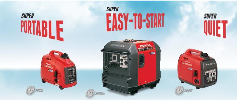 EXCLUSIVE HONDA RED RIDER GENERATOR OFFER Program Description: A Honda generator is the perfect companion for a weekend at the track.