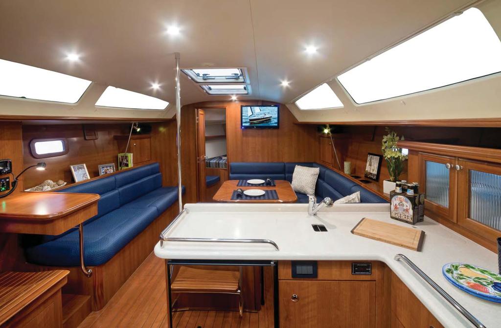 37 Hunter 37 The heart of our mid-size cruiser line, the Hunter 37 was just introduced to the market for the 2014 model year.