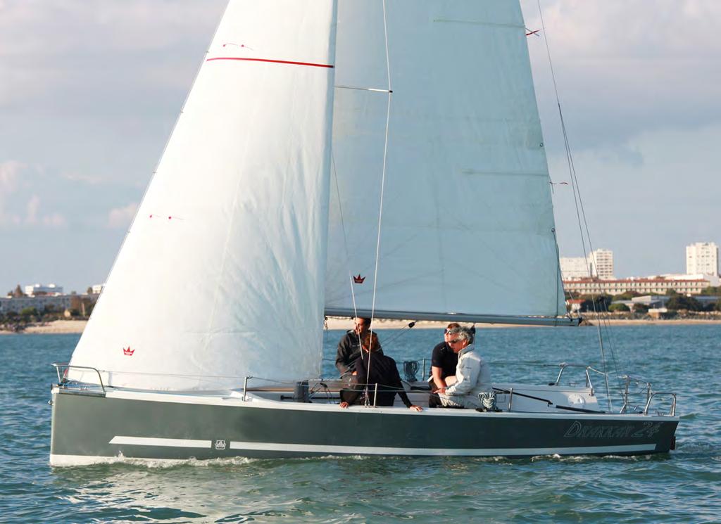 Drakkar 24 Sailing brought to all FUNNY SAILING / EASY RACING Dufour Yachts is proud to introduce the first day boat in the yard history, the Drakkar 24.