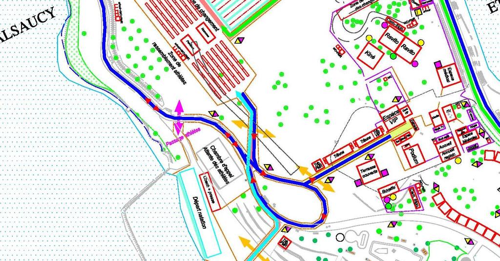 Run Course Map: