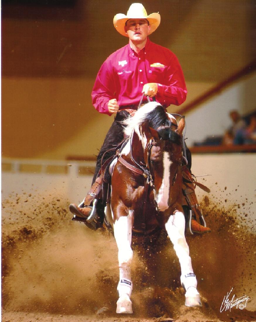 He is the sire of several prominent reining horses including the 1984 NRHA Open Futurity Co-Reserve Champion Havegunwilltravel.