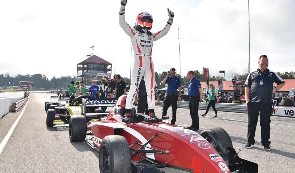 About the Series Series is the second step on INDYCAR s official driver development system, the Mazda Road to Indy Enhanced scholarship package awards series champion a $790,300 prize to advance to