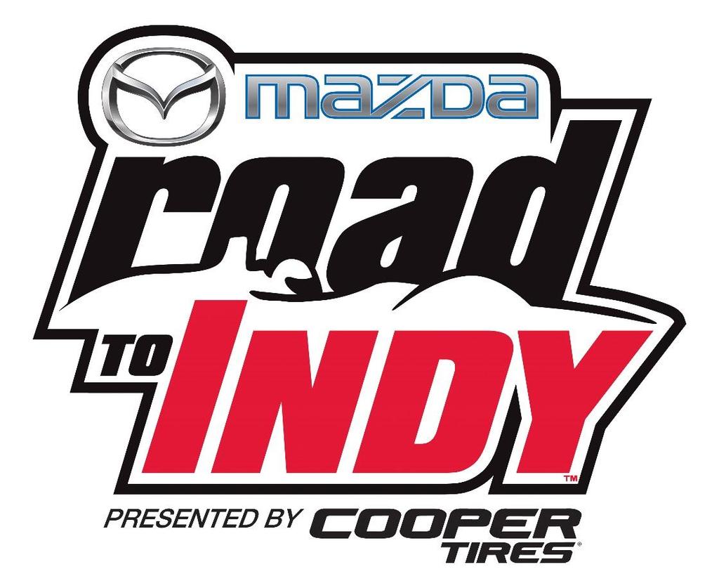 The Mazda Road to Indy Launched in 2010, the Mazda Road to Indy Presented by Cooper Tires is the official driver development program of the Verizon IndyCar Series and Indianapolis 500.