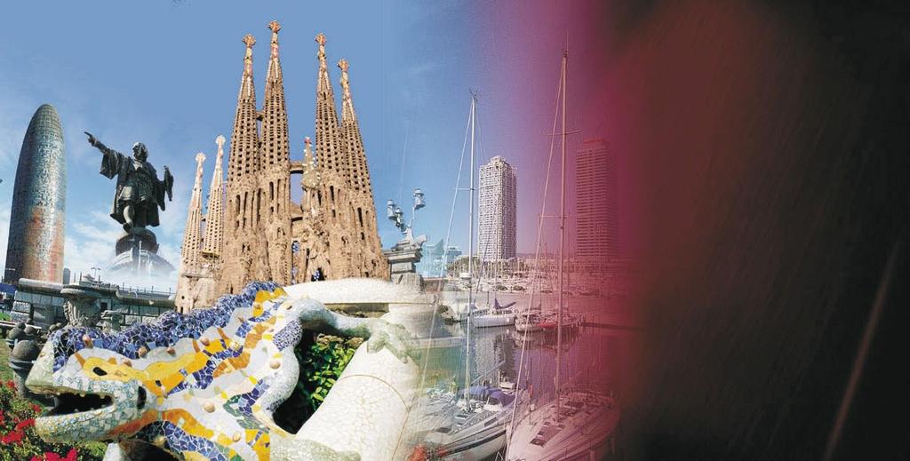 Barcelona is a modern and cosmopolitan city, but also one that has inherited many centuries of history. The Mediterranean and its openness to Europe define the character of the capital of Catalonia.