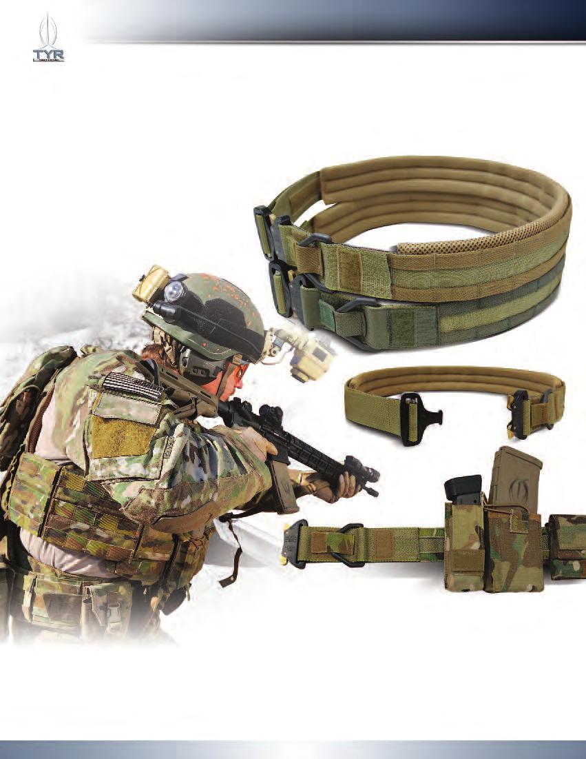 TYR TACTICAL ACCESSORIES TYR TACTICAL GUNFIGHTER BELT TYR Tactical Gunfighter Belt was built as a versatile belt providing a combination between rigger belt and load