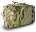 95 TYR-GP057 5"x7 MSS Sniper Pouch attaches upright with MOLLE and features an internal zipper pocket, open top pocket and elastic loops along with plenty of space left over.