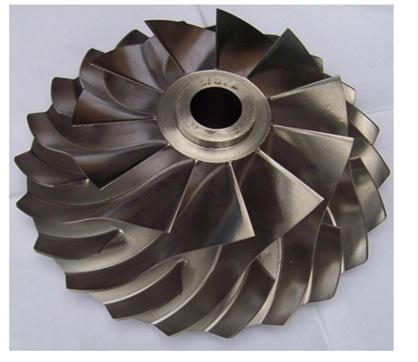 Table 1: Specifications of mixed flow impeller Impeller inlet parameter Value Impeller inlet tip diameter d 1it (m) 0.156 Impeller inlet hub diameter d (m) 0.