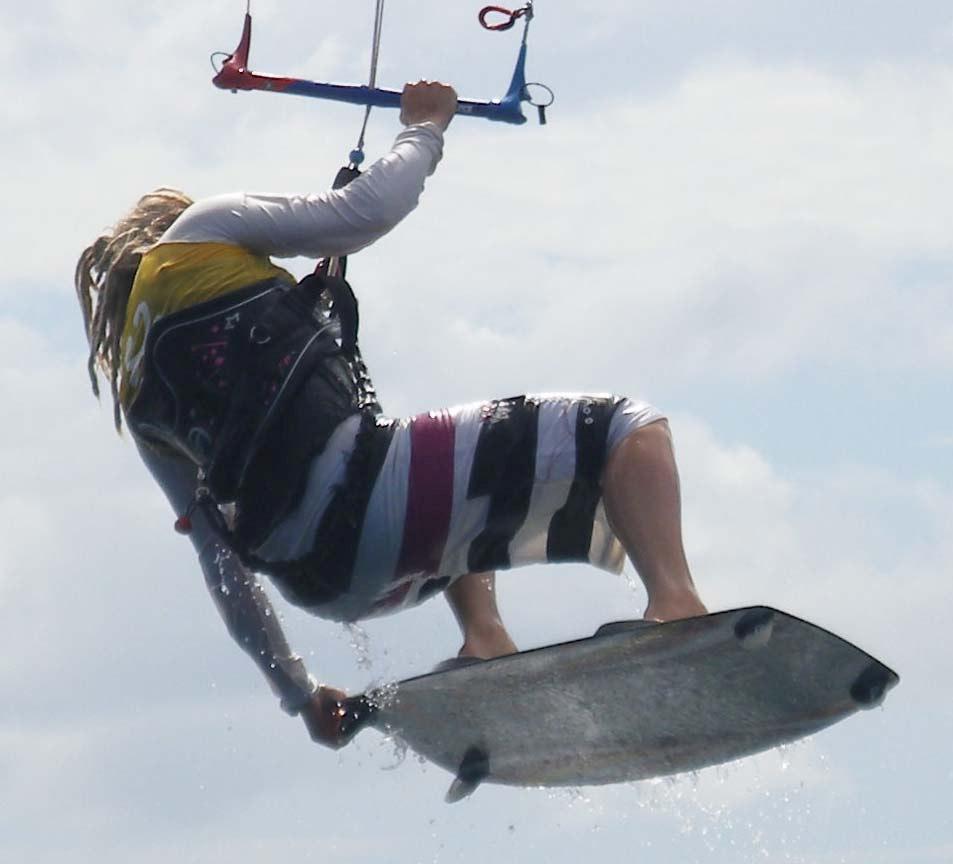 Are the athletes prepared enough to be able to practice kite surfing without getting injured?
