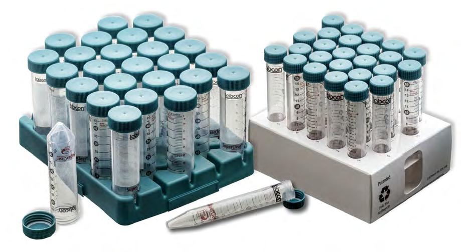 SuperClear tubes consistently out-perform other brands. Labcon's SuperClear centrifuge tubes offer the highest standard quality and performance.