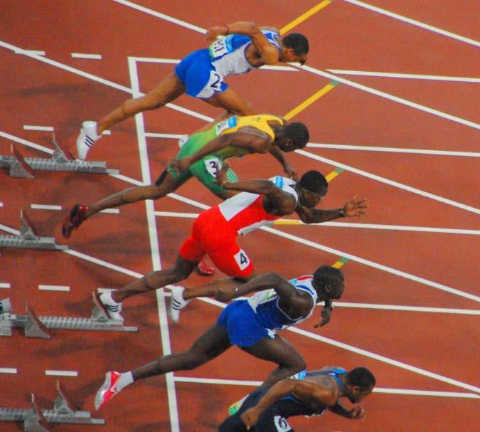 TRAINING FOR THE 100/110m HURDLES PRACTICING THE START 1) Practice the Start at least 2 times a week In preparation for Hurdling, every time you Hurdle Individually, with the focus on