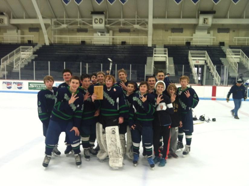 Traveling Team News Bantam AA take Consolation at Carbone s Classic at RCC over Thanksgiving weekend.