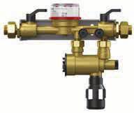 operating temperature Width Height Weight Inlet/outlet connection Minimum flow pressure 2) Flow coefficient kvs 3) Flow coefficient kvs 6811305 70 60 C 175 214 mm 0.9 kg R ½ - R ½ P0 + 1.3 bar 0.