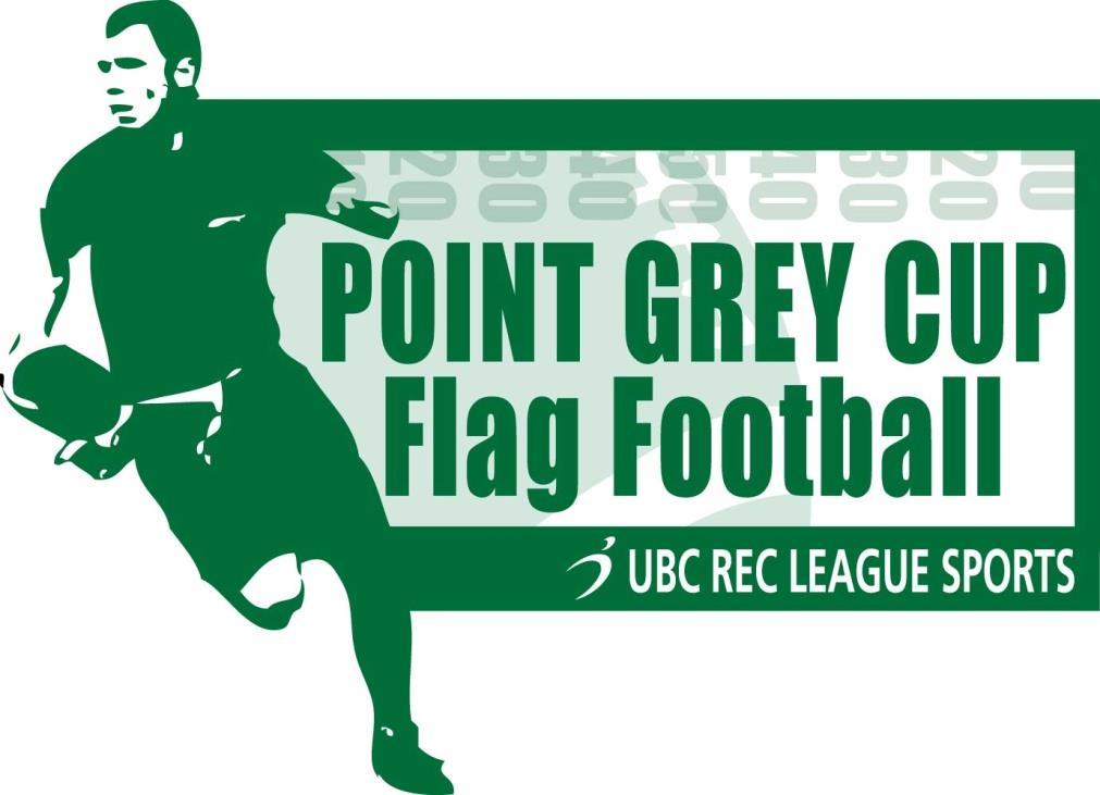 UBC Rec POINT GREY CUP FLAG