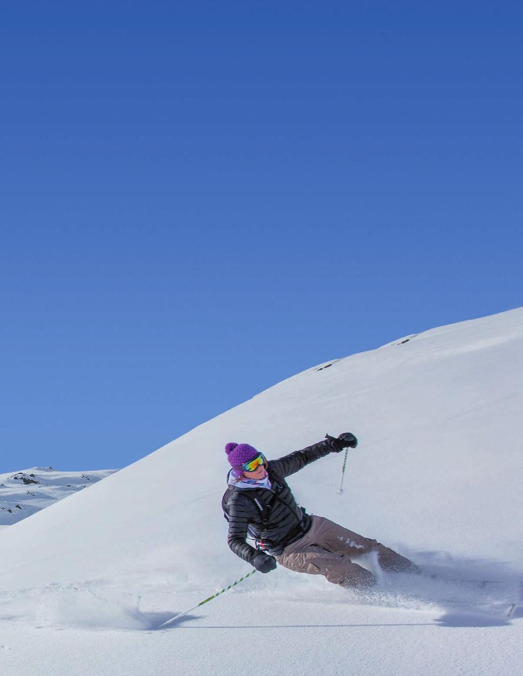 SLOPING OFF Alf Alderson hits the slopes above Bonneval-sur-Arc and discovers a