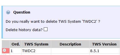 Start synchronization for new TWS system that was upgraded/migrated. After start full update on both AD and CP+LTP part of data is performed. 3.4.
