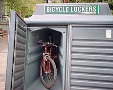 Bike lockers/cages Bicycle lockers and secure bike cages/rooms help minimize the likelihood of theft for cyclists who are leaving their bikes parked for a long time, such as the entire day for