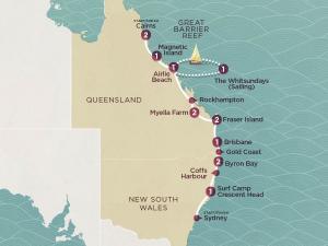 Leave all things urban behind to visit beautiful beaches, a proper Aussie farm, a national