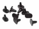 (Not all parts shown) BALL DETENTS 10 Replacement rubber