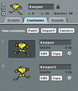 To make this game even more fun, we gave Pele the Keeper two costumes.