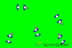 Topic: Dribbling Session Length: 1 Hour Warm Up Game Name: Pair Tag In groups of two, each player has a soccer ball and they are allowed to dribble throughout the area.