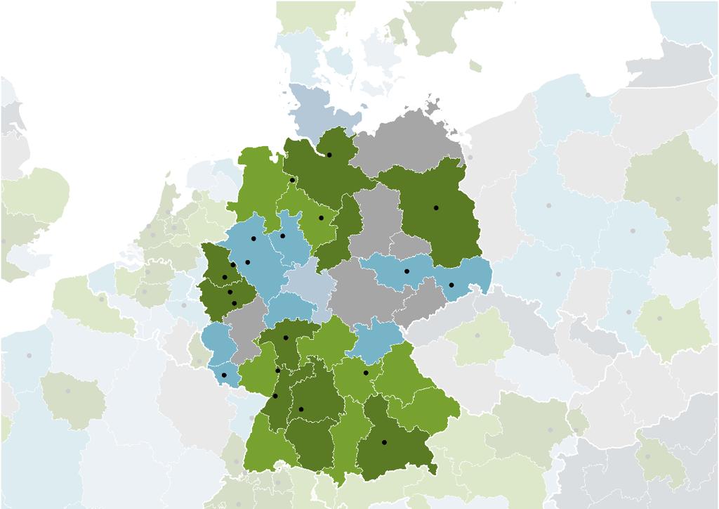 Germany E-REGI Scores Y/Y 2016 2015