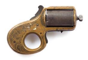29 37 49A Early 19th century American sabre as is, blade is 28 in Est $200-400 30 31 Colt s Patent pin-fire revolver replaced cylinder conversion, comes with soft case, Serial #:51107 Est $300-500