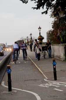 Getting people to go from doing nothing to cycling/walking for 30 minutes each week can be a big achievement for them and likely to enable them to move to much healthier lifestyles.