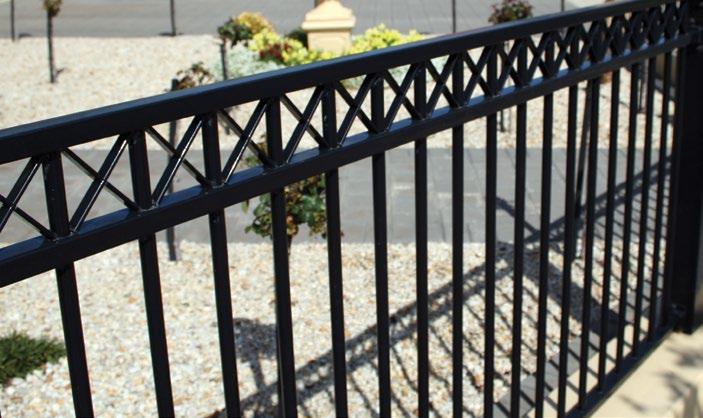 The Heritage Fencing range includes single or double garden and pool gates, and