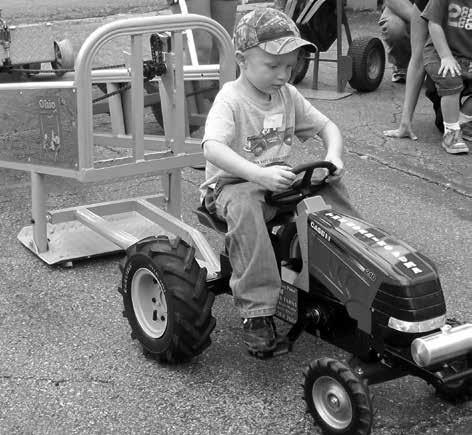 ALL NEW Kiddie Tractor Pull Location: Located by Grange Building