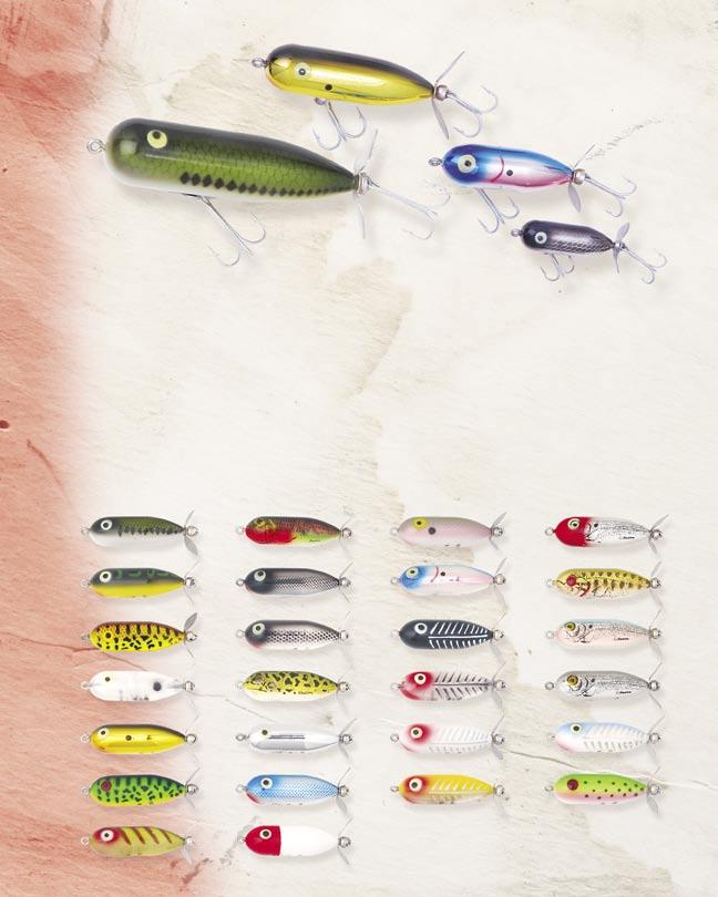 86 X0361 X0362 X0360 X0355 Torpedo The Heddon Torpedos have been the world s top-selling, top-producing spinner-equipped lures for generations.