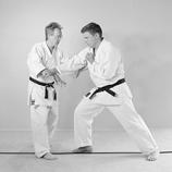 12 13 14 Notice - separate in and yo at the first phase of the kata as in kata number one - when grabbing the wrist of the opponent, open your hand fully and let it slide down the arm before taking