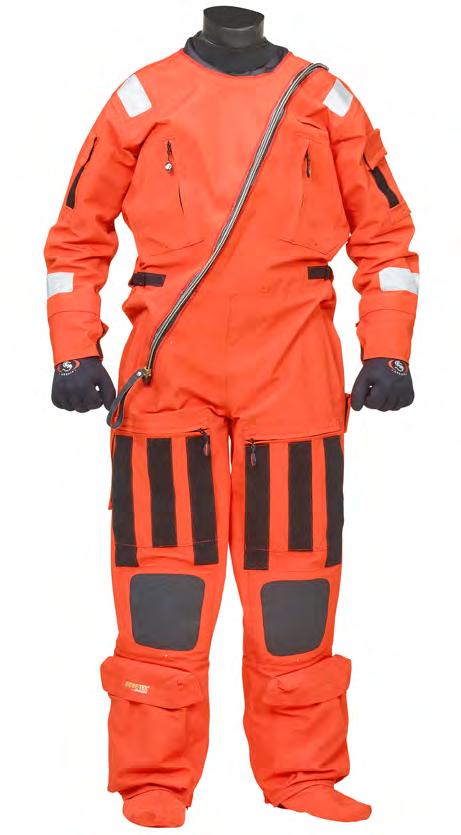 URSUIT PROFESSIONAL DRY SUITS Material: most durable Gore-Tex three layer fabric which breathes. On a request also available in NOMEX (additional price).