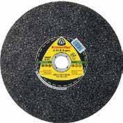 Kronenflex large cutting-off wheels for stationary cutting Cutting-off wheel A 24 R Supra Optimized combination for use on steel Can be used on stainless steel Good cutting properties Optimal for