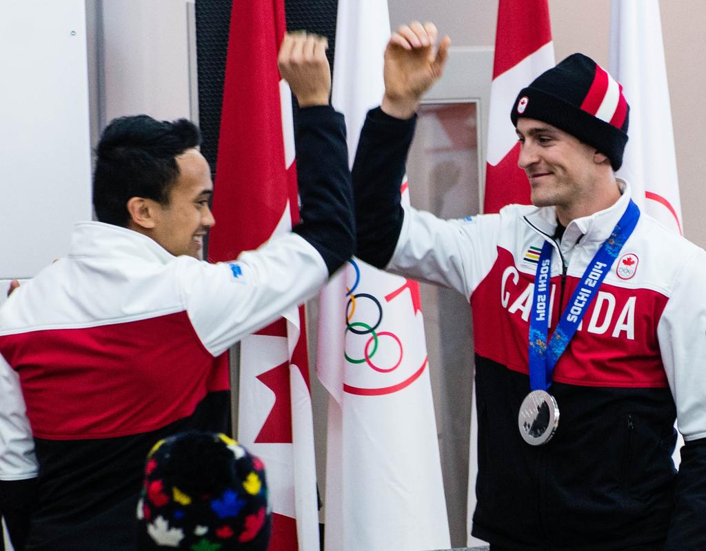 OLYMPIAN STORIES GILMORE JUNIO AND DENNY MORRISON CANADIAN OLYMPIC