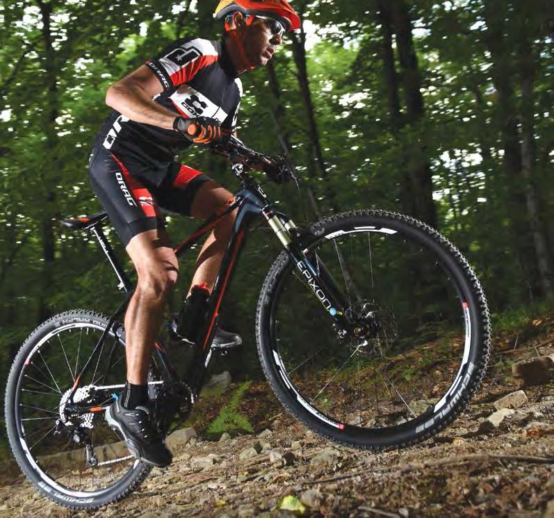 Hardtail Hardtail bikes have only front suspension. The lightweight stiff frame makes them agile and efficient.