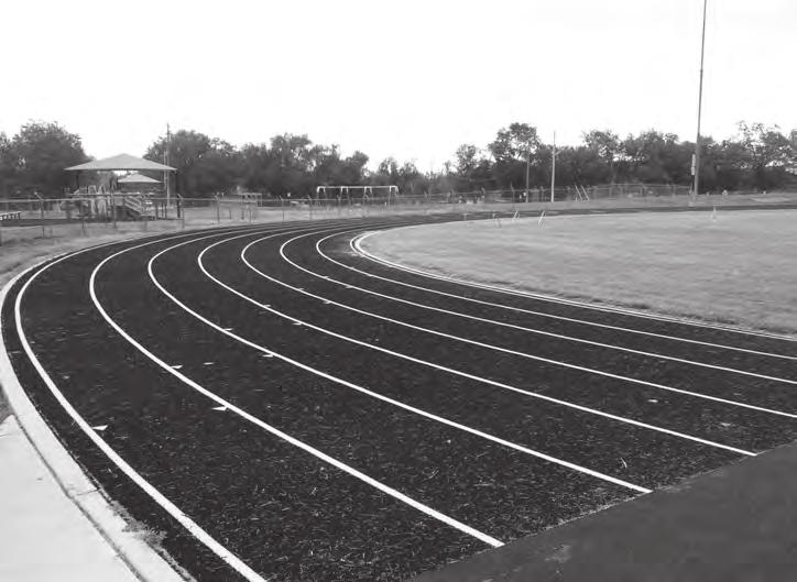 Capitan High School Track Quarter mile loop around Capitan High School practice field. Trail Distance:.