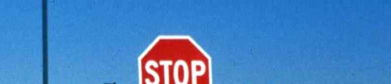 STOP SIGN = STOP Gesture: