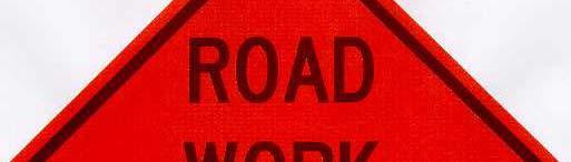 Advanced Road dwork kahead Warning The first Advanced Warning