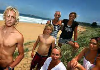 Rob and Fiona Wright on behalf of: Owen Wright 2006 U/16 Quiksilver ISA World Junior Champion and winner of 2009 Sri Lankan Airlines Pro 6 star prime WQS and 2008 Boost Mobile Pro Sho