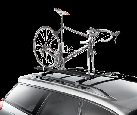 Roof Top Bike Carriers NEW AVAILABLE FEB 1, 2017 Upshift Plus SR4885 Self-adjusting jaws automatically