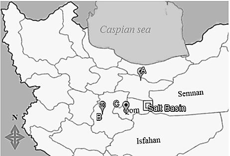 2 Atta Mouludi Saleh et al.: Geometric Morphometric Comparison of Namak Chub (Squalius namak, Khaefi et al., 2016) in Rivers of Lake Namak Basin of Iran Semnan provinces.