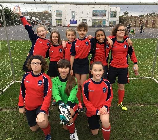 3. Sport News All Information Girls Football Match from 20 yards out. Girls from across Years 5 and 6 represented the school in a friendly match against West Park last Friday.