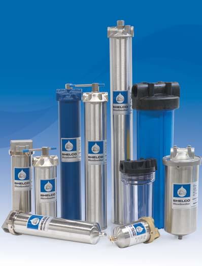 Quality filter cartridges and customized housings.