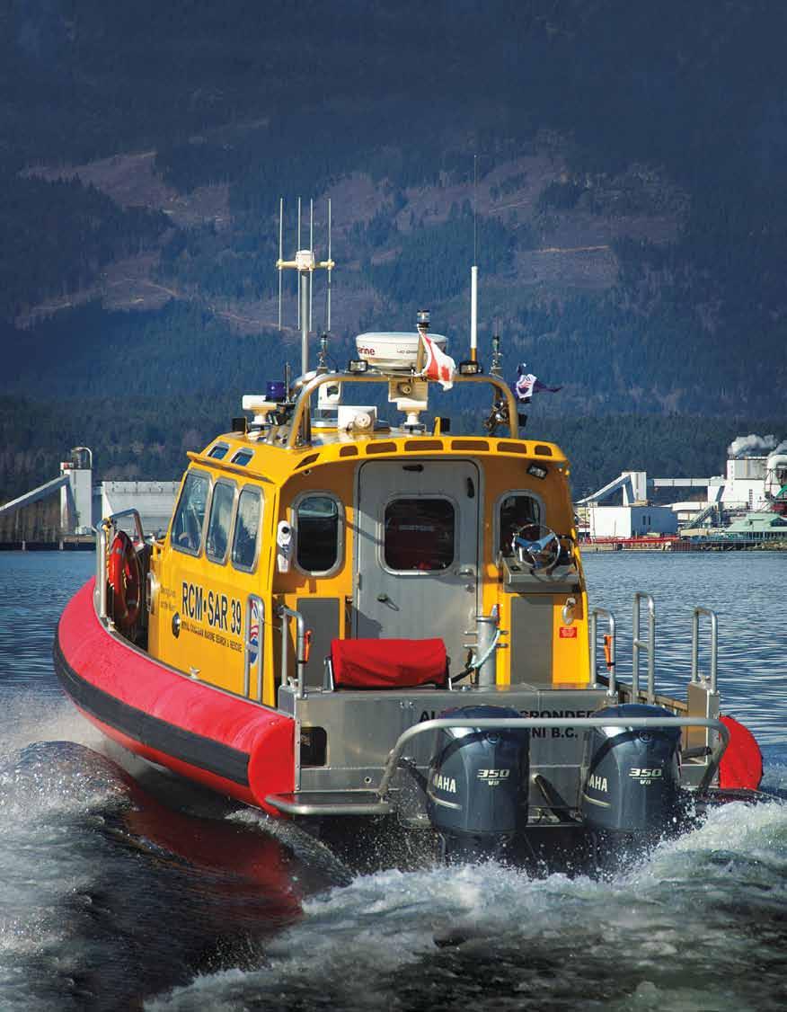 FIRST RESPONDER STATION 39 OF THE ROYAL CANADIAN MARINE SEARCH AND RESCUE,