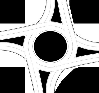 Each intersection may operate using three-phase signal control. This configuration is similar to a traditional diamond interchange without grade separation.