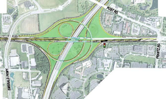 Project Application I-270/US 33 Interchange Goals Improve Safety Address Traffic Congestion Resolve Obsolete Geometric Designs Fiscal responsibility - Develop phased plan to meet