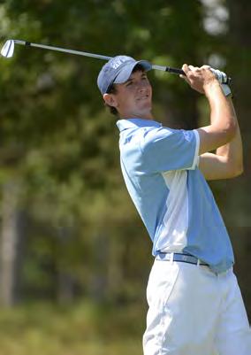 CARTER JENKINS Started all seven events last spring after transferring to Carolina from UNCG Played for the Spartans in 14 rounds over three semesters Won two college tournaments at UNCG and has won