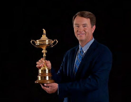 Courtesy The Professional Golfers Association of America ORDER OF MERIT Davis Love III played in six Ryder Cups. In 2016, Love will captain the United States team for the second time in five years.