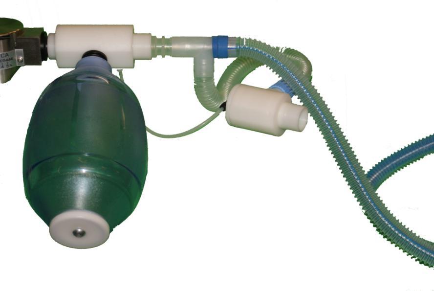 (3) The breathing system. See Fig 2 The following parts of the breathing system are identified; 1. The valve unit.